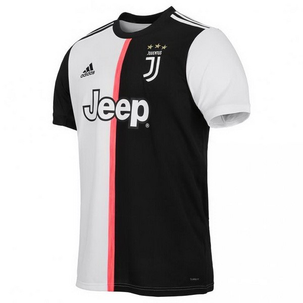 Tailandia Camiseta Juventus Primera equipo 2019-20 Blanco Negro